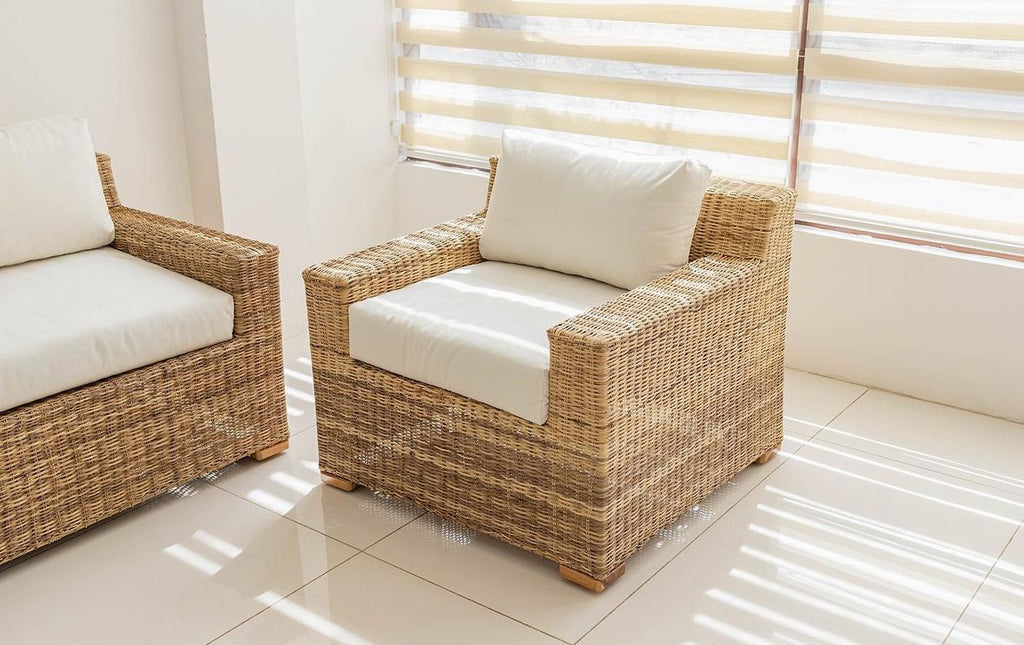 Juego de Muebles Tejidos en Mamure Amazónico Fibra natural