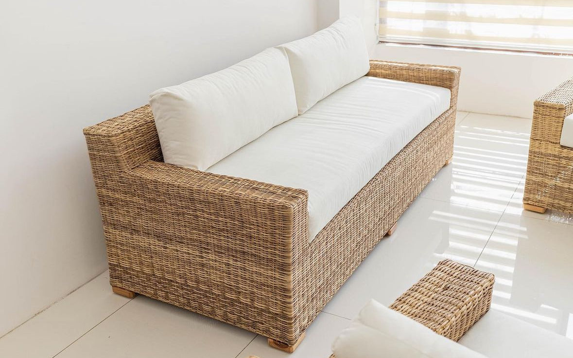 Juego de Muebles Tejidos en Mamure Amazónico Fibra natural
