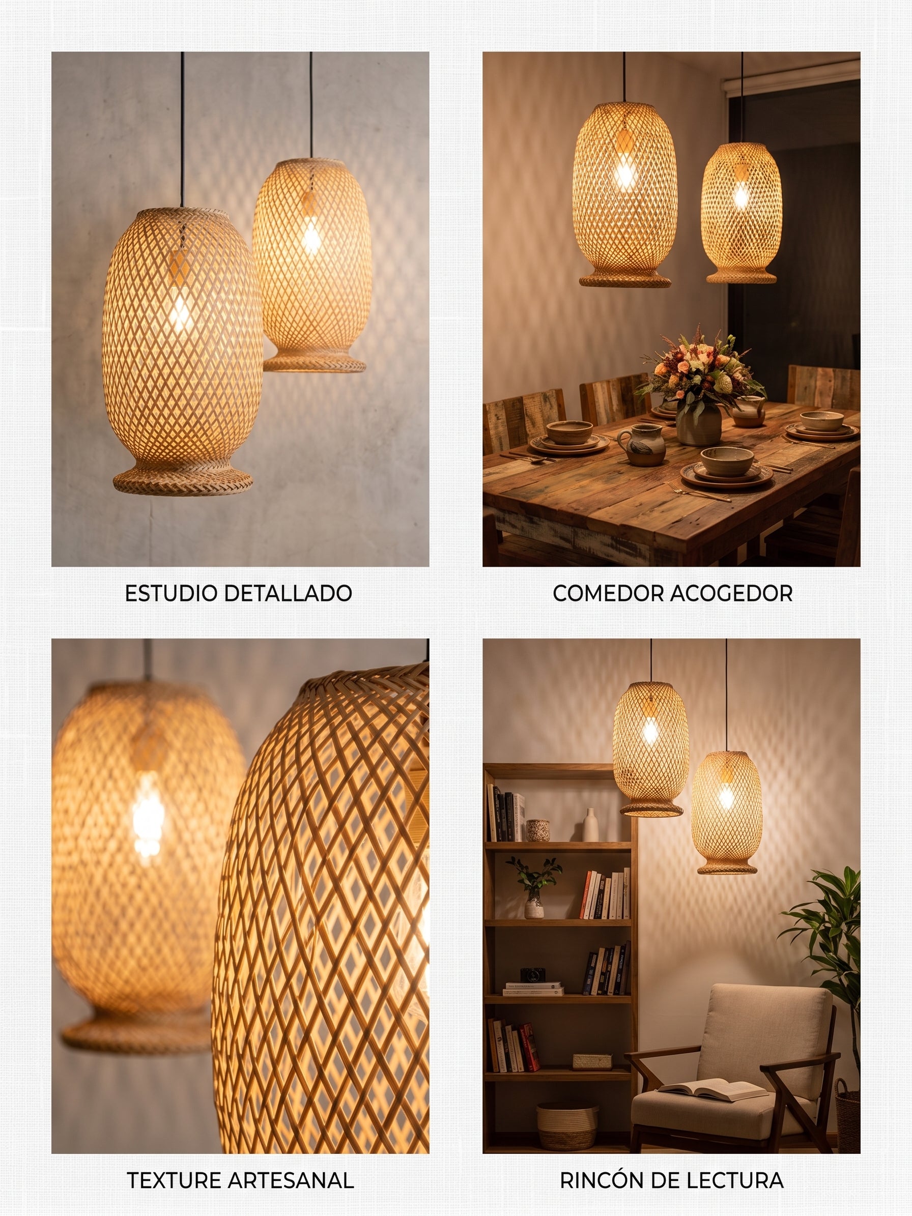 Set de 2 Lámparas Exclusivas