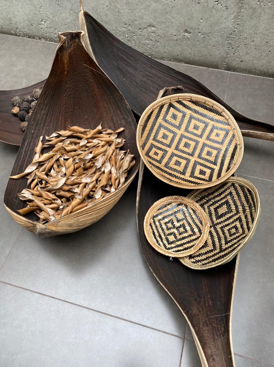 Platos Decorativos Ye’kuana (Waja) x3